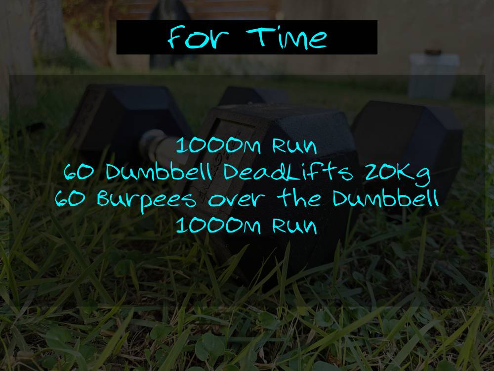 04/10/2024 – “Race the Deadlift” – For Time Wod