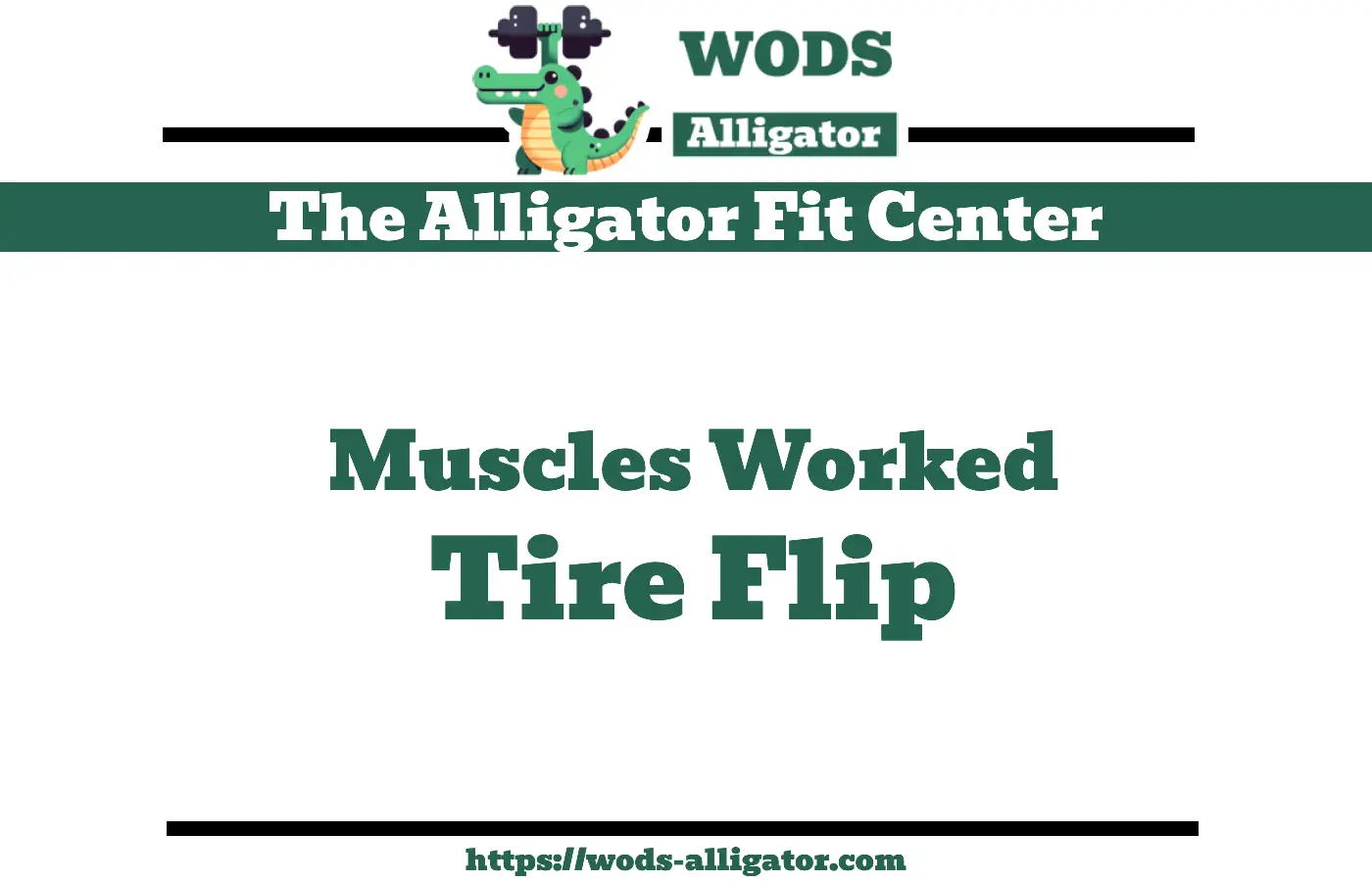 Muscles Worked Tire Flip
