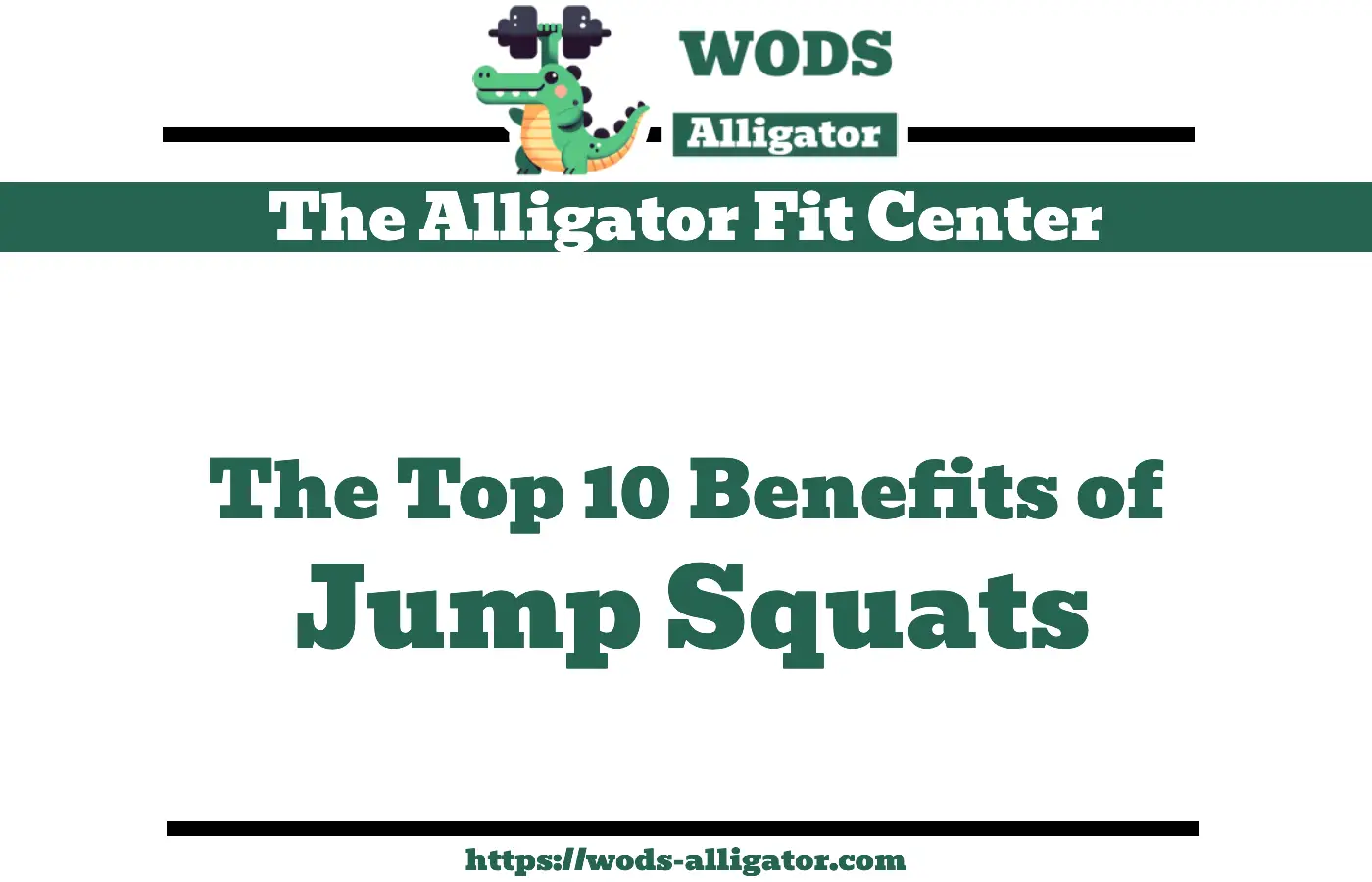 The Top 10 Benefits of Jump Squats